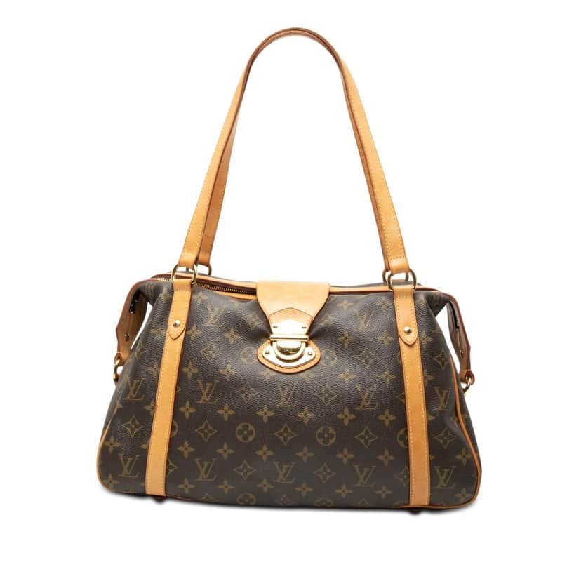 Louis Vuitton Monogram Stresa PM Brown Very good condition - Front View