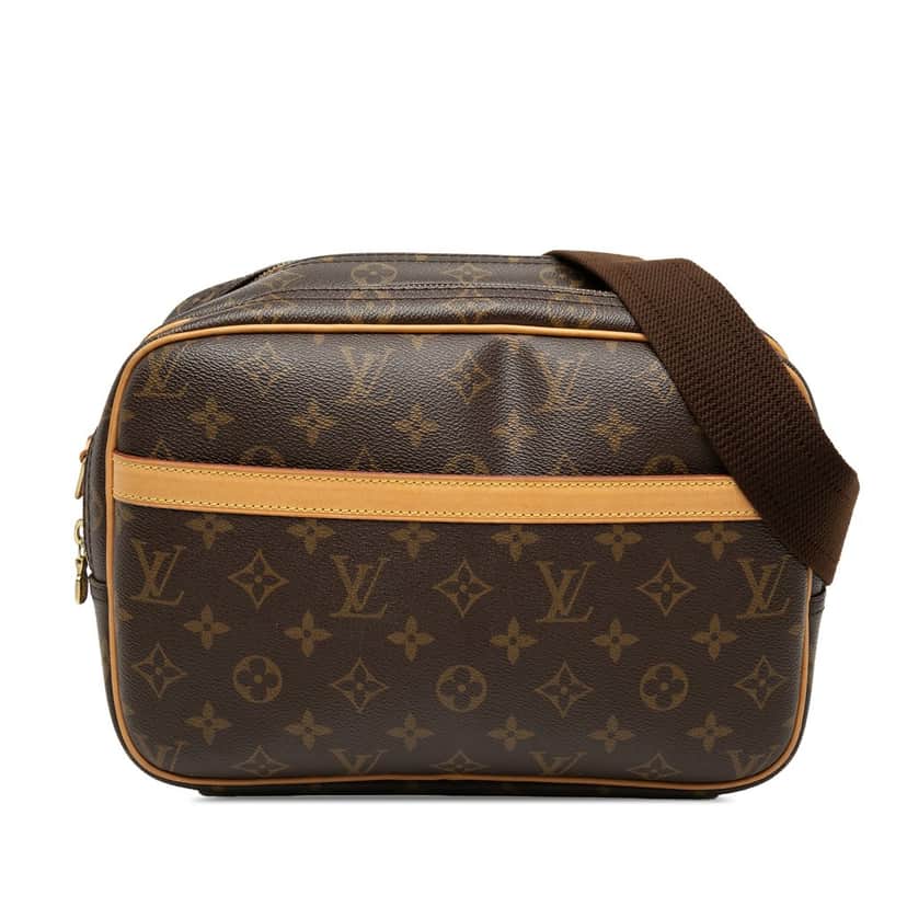 Louis Vuitton Monogram Reporter PM Brown Very good condition - Front View