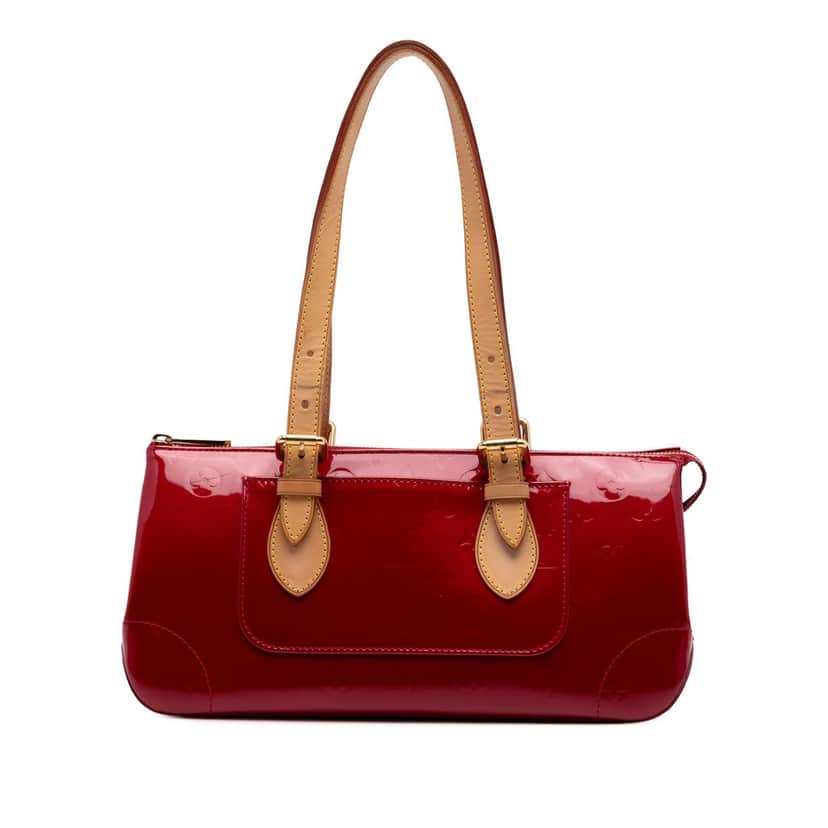 Louis Vuitton Monogram Vernis Rosewood Avenue Red Leather Very good condition - Front View