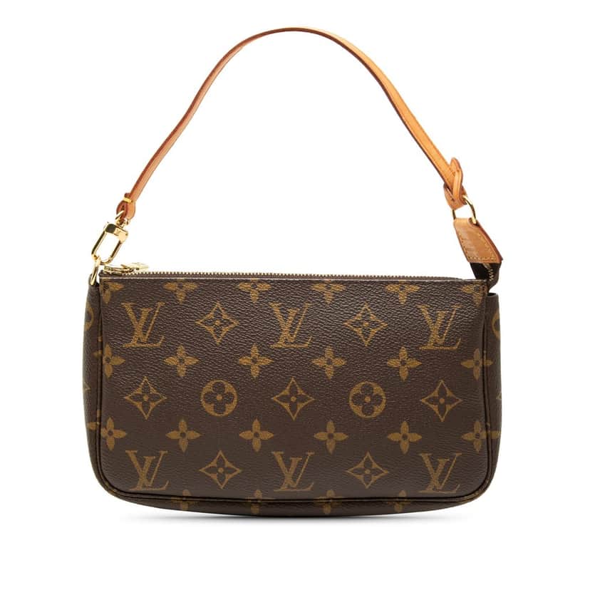 Louis Vuitton Monogram Pochette Accessoires Brown Very good condition - Front View