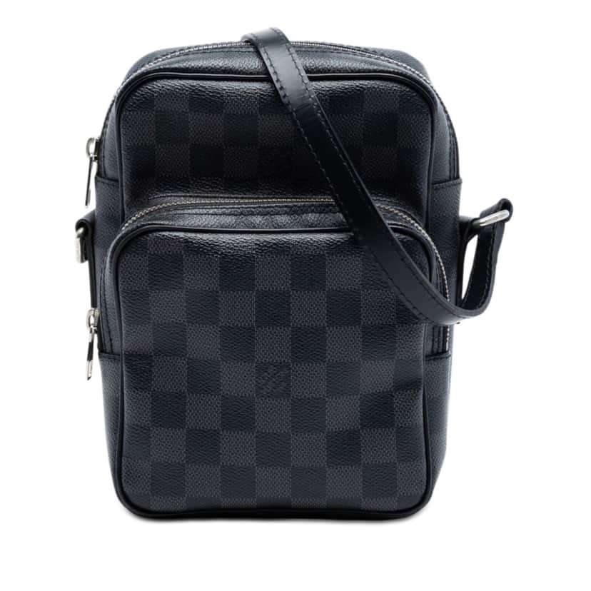 Louis Vuitton Damier Graphite Rem Black Very good condition - Front View