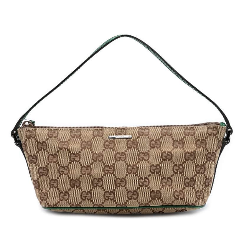 Gucci GG Canvas Boat Brown Very good condition - Front View