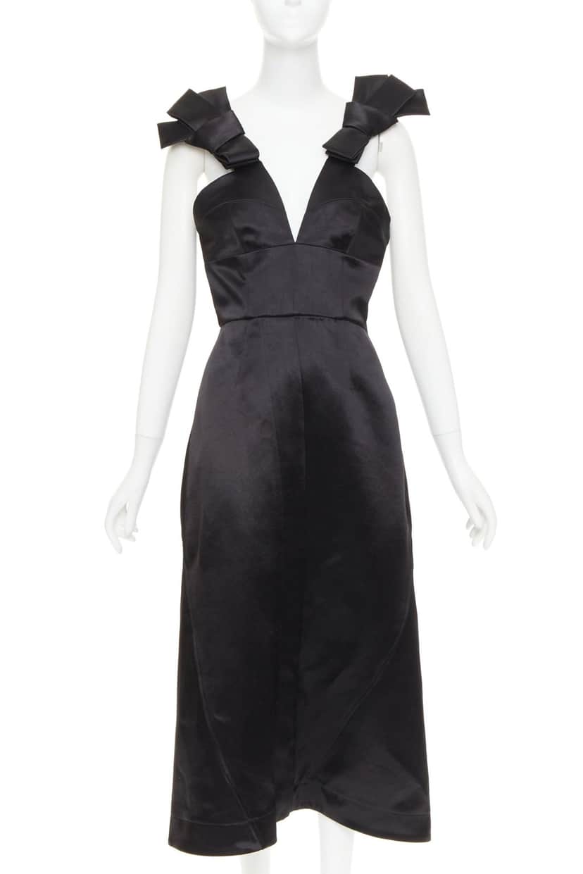 Jil Sander Dress Black Never worn, with tag - Front View