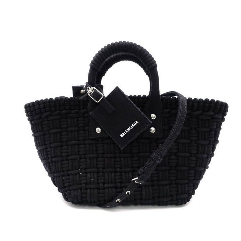 Balenciaga Balenciaga Basket Bistro XS Black Canvas Very good condition - Front View