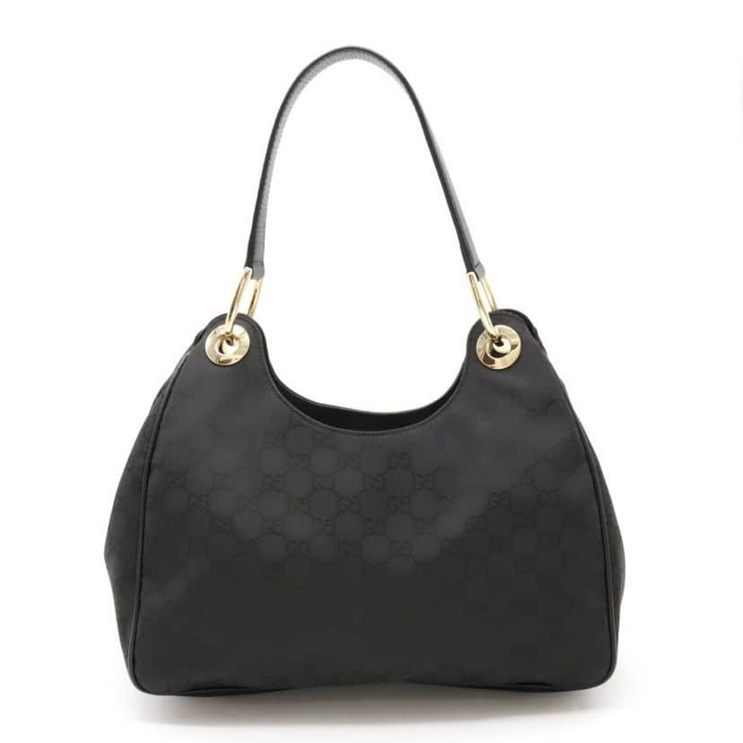 Gucci GG nylon Black Very good condition - Front View
