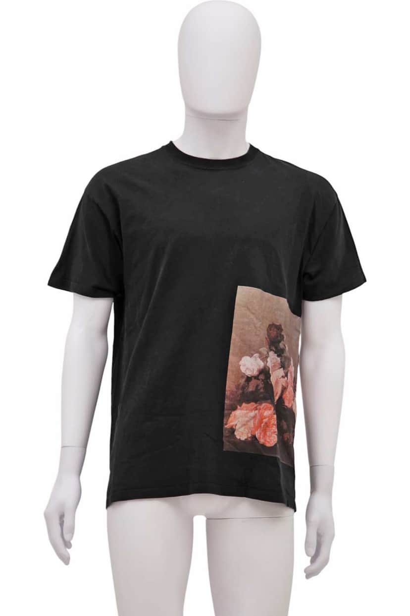 Raf Simons New Order Black Oversized Tee Black Cotton Very good condition - Front View