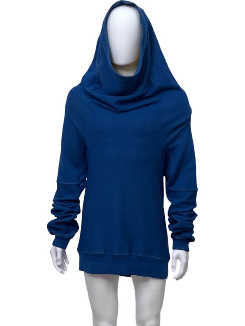 Bernhard Willhelm Knitwear Giant Hood Blue Cotton Very good condition - Front View