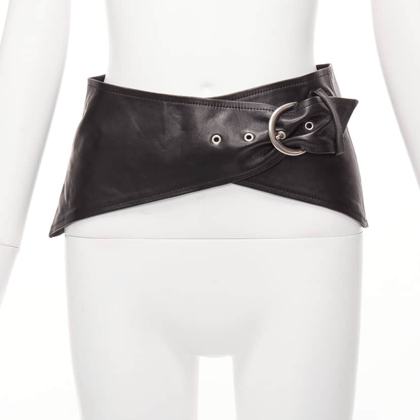 Isabel Marant Mosa Black Leather Very good condition - Front View