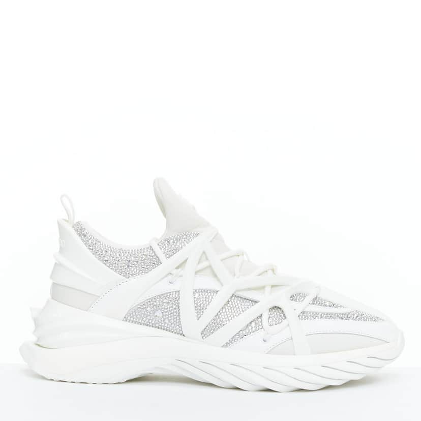 Jimmy Choo Cosmos White Rubber Never worn - Front View