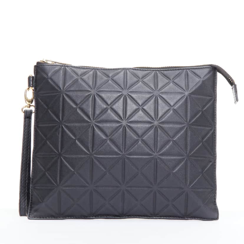 Gareth Pugh Flamenco Crossbody Bag Black Leather Good condition - Front View