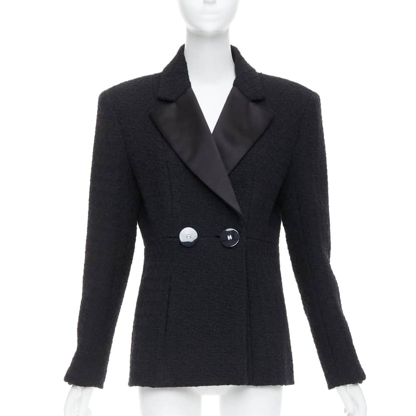 Chanel P56950V41202 Black Wool Never worn - Front View