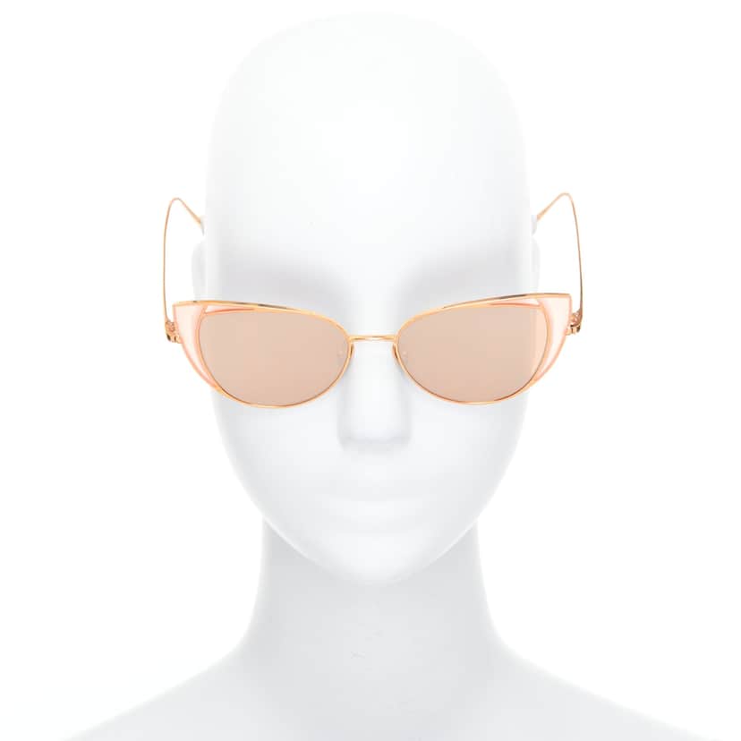 Linda Farrow LFL855/6 Des Voeux Pink Never worn - Front View