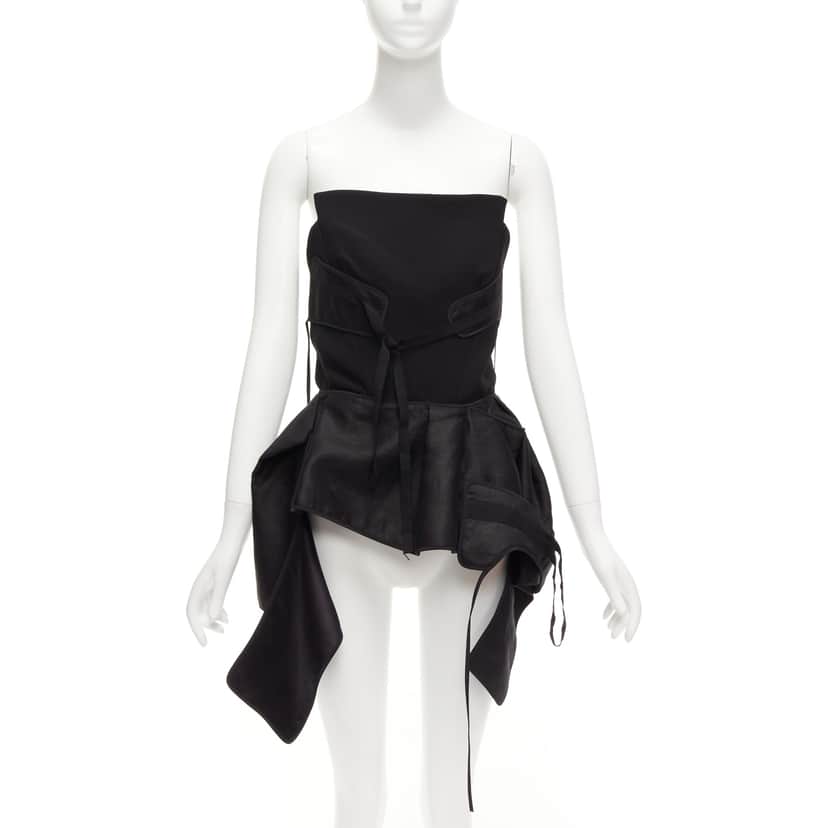 Maticevski Trinity Black Polyester Never worn - Front View