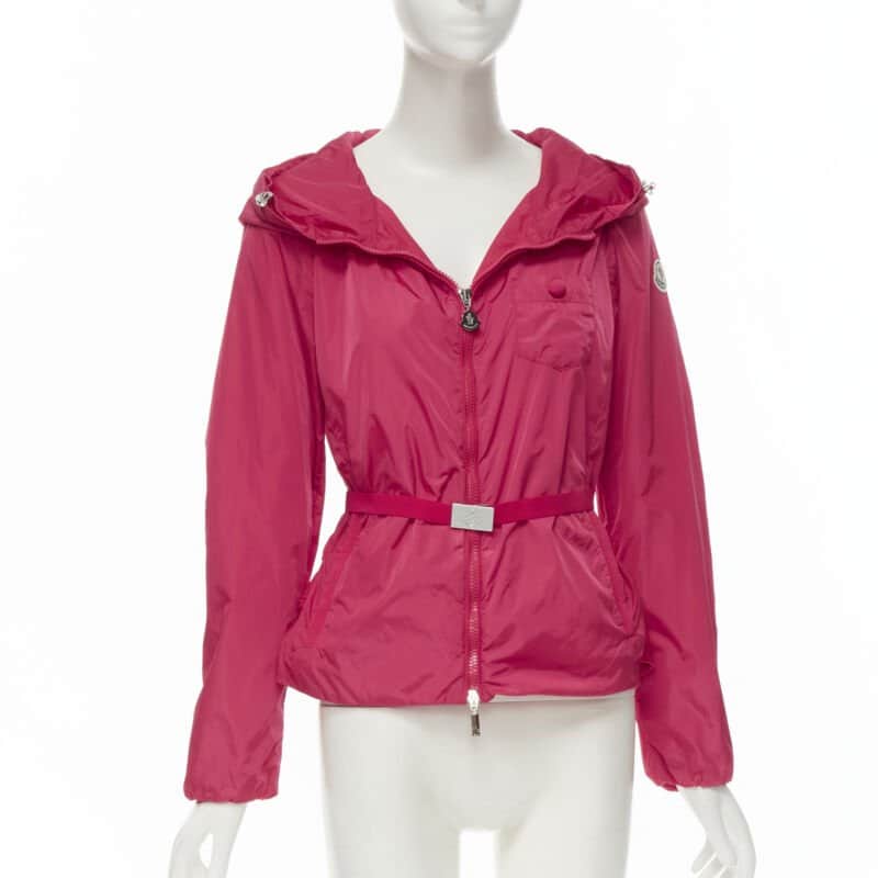 Moncler GAZON GIUBBOTTO Pink Polyamide Very good condition - Front View