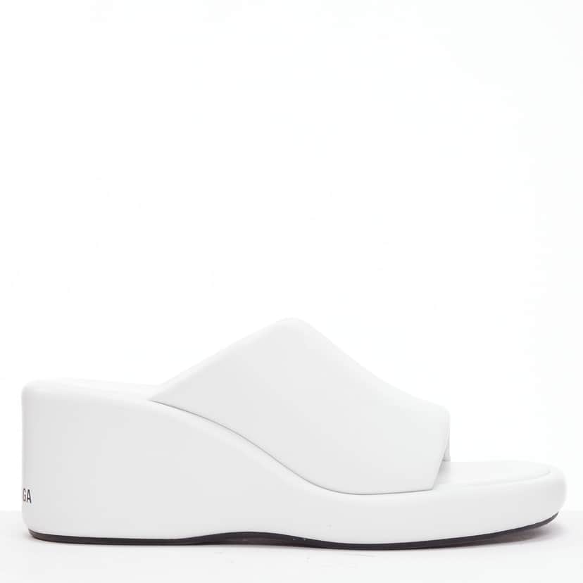 Balenciaga Rise White Leather Good condition - Front View