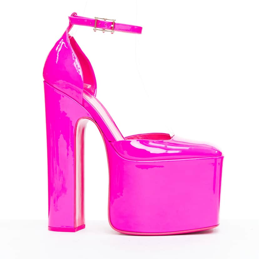 Valentino Garavani Discobox 180 Pink Very good condition - Front View