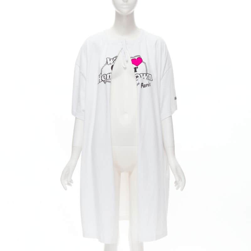 Vetements We Love Hometown Sweater White Cotton Very good condition - Front View