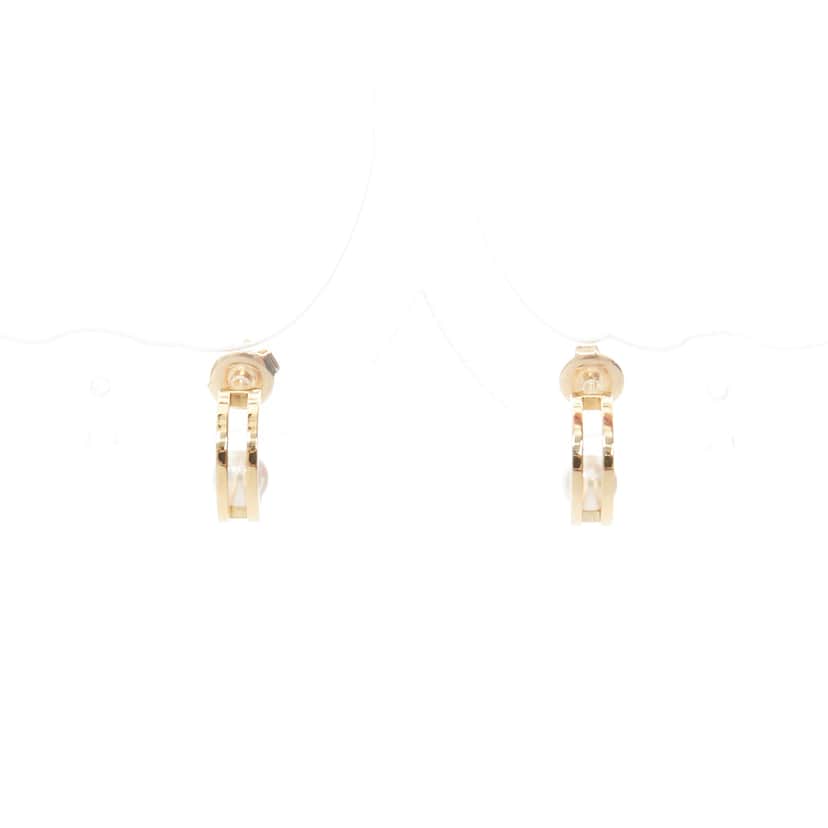 Mikimoto Akoya Pearl Gold Very good condition - Front View