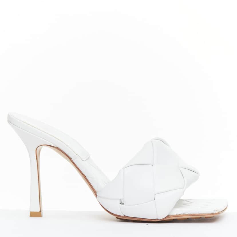 Bottega Veneta Lido White Leather Very good condition - Front View