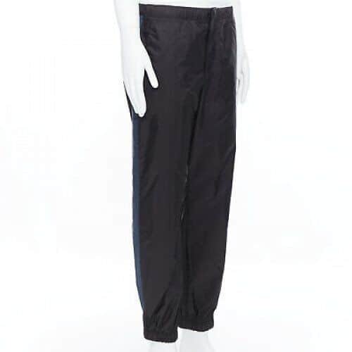 Prada Toggle Track Pants Black Never worn, with tag - Front View