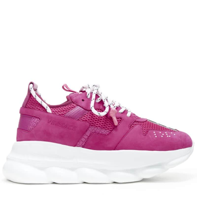 Versace Chain Reaction Shoes Pink Never worn - Front View