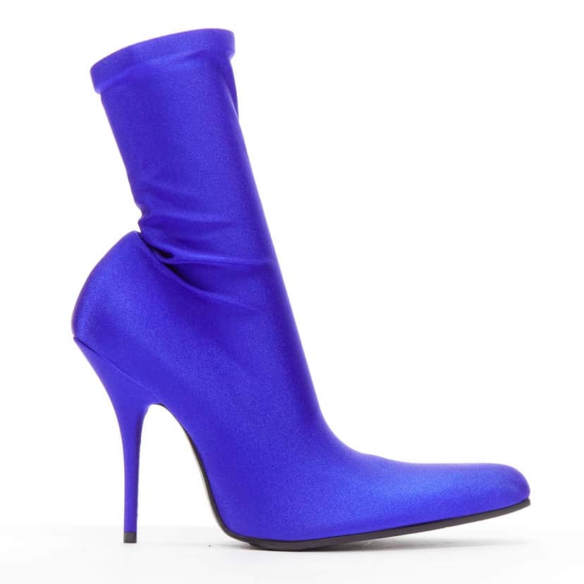 Balenciaga Sock boot Blue Never worn - Front View