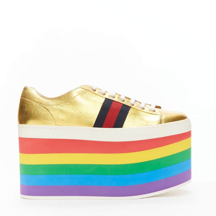 Gucci Peggy MultiColor Leather Very good condition - Front View