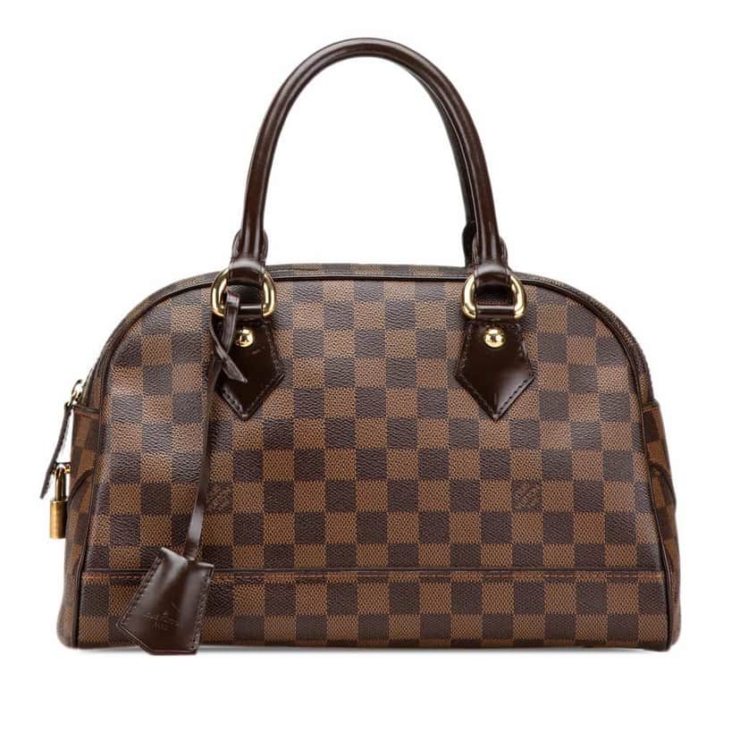 Louis Vuitton Damier Ebene Duomo Brown Canvas Good condition - Front View