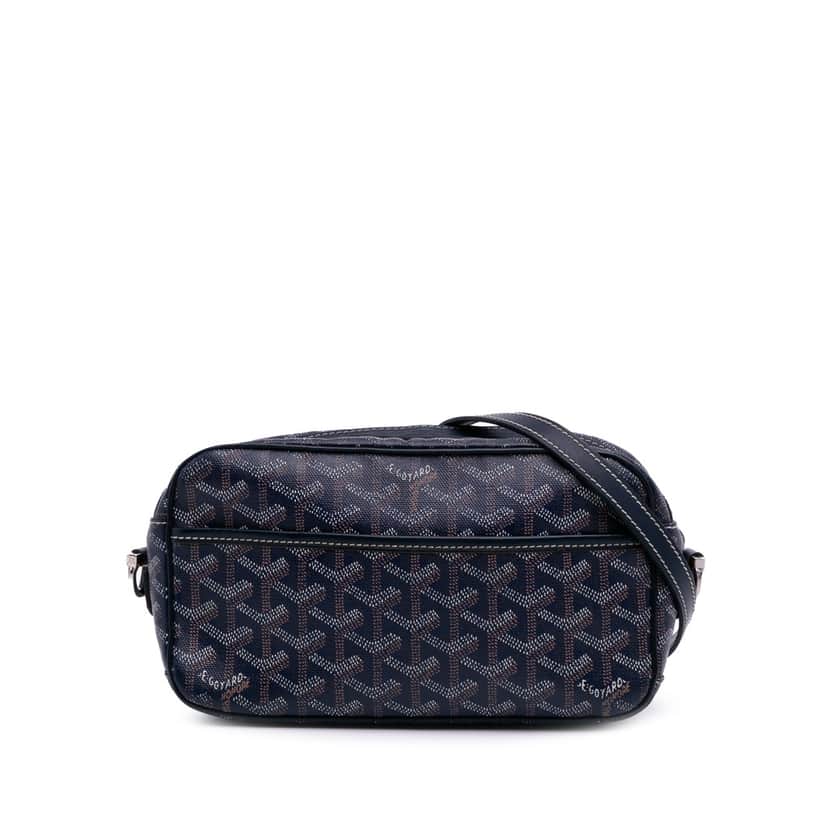 Goyard Goyardine Sac Cap Vert Blue Good condition - Front View