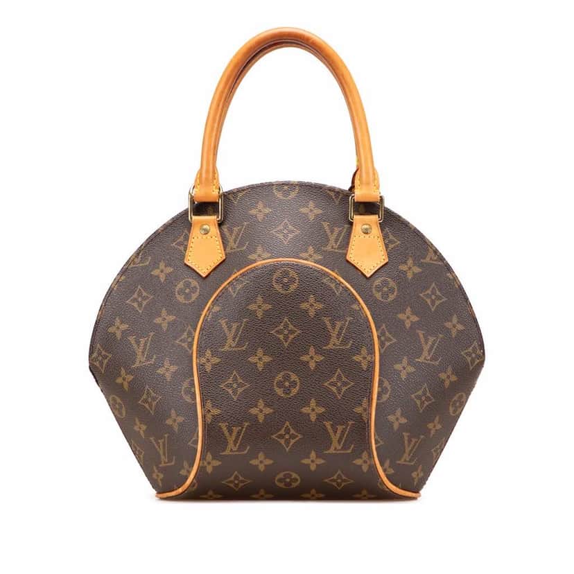Louis Vuitton Monogram Ellipse PM Brown Canvas Fair condition - Front View