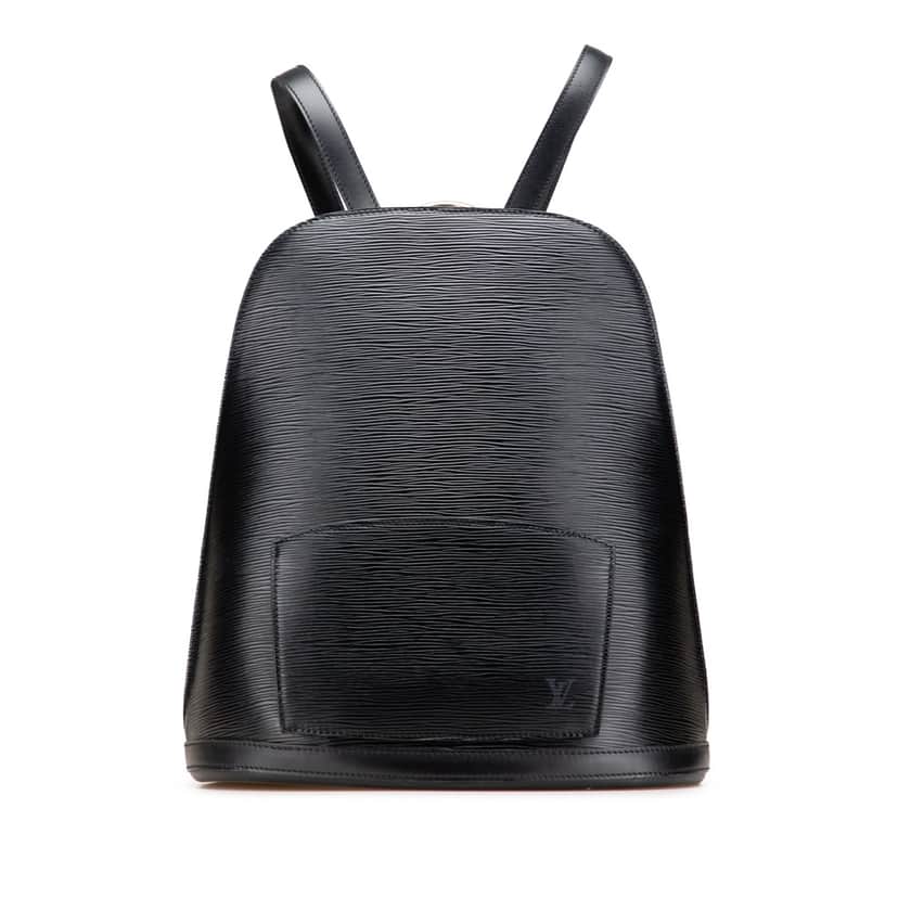 Louis Vuitton Epi Gobelins Black Leather Good condition - Front View