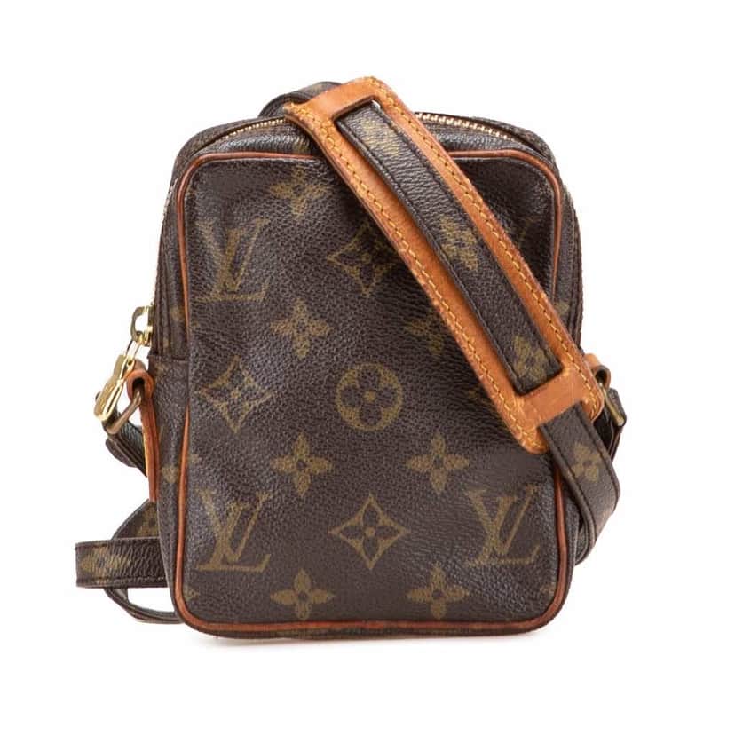 Louis Vuitton Monogram Mini Danube Brown Canvas Good condition - Front View