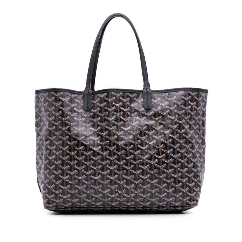 Goyard Goyardine Saint Louis PM Black Good condition - Front View