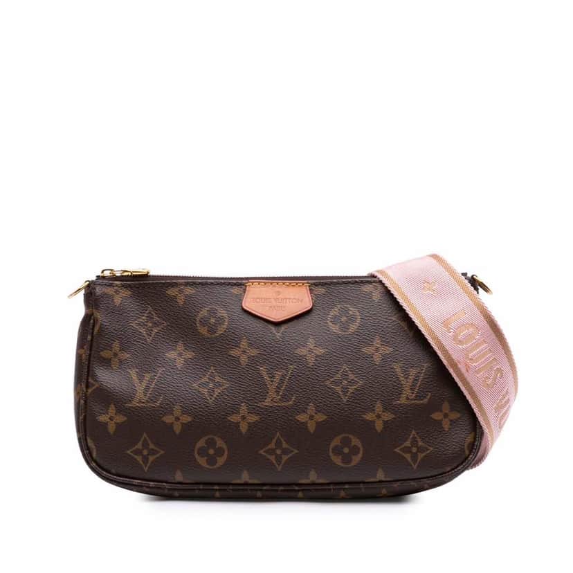 Louis Vuitton Monogram Multi Pochette Accessoires Brown Canvas Good condition - Front View