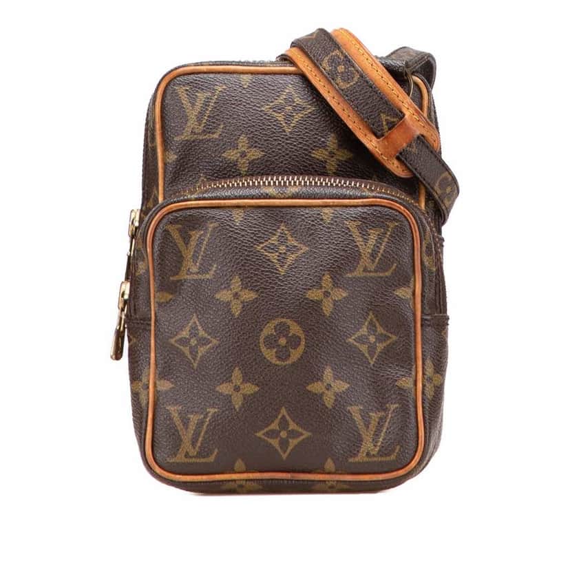 Louis Vuitton Monogram Mini Amazone Brown Canvas Good condition - Front View