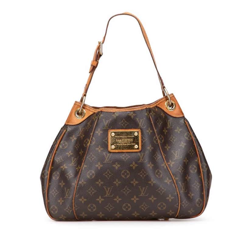 Louis Vuitton Monogram Galliera PM Brown Canvas Good condition - Front View