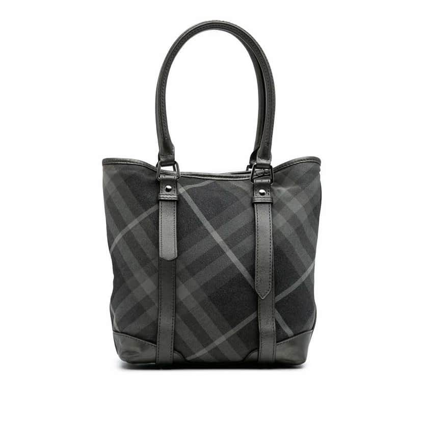 Burberry Shimmer Check Canvas Tote Other Very good condition - Front View