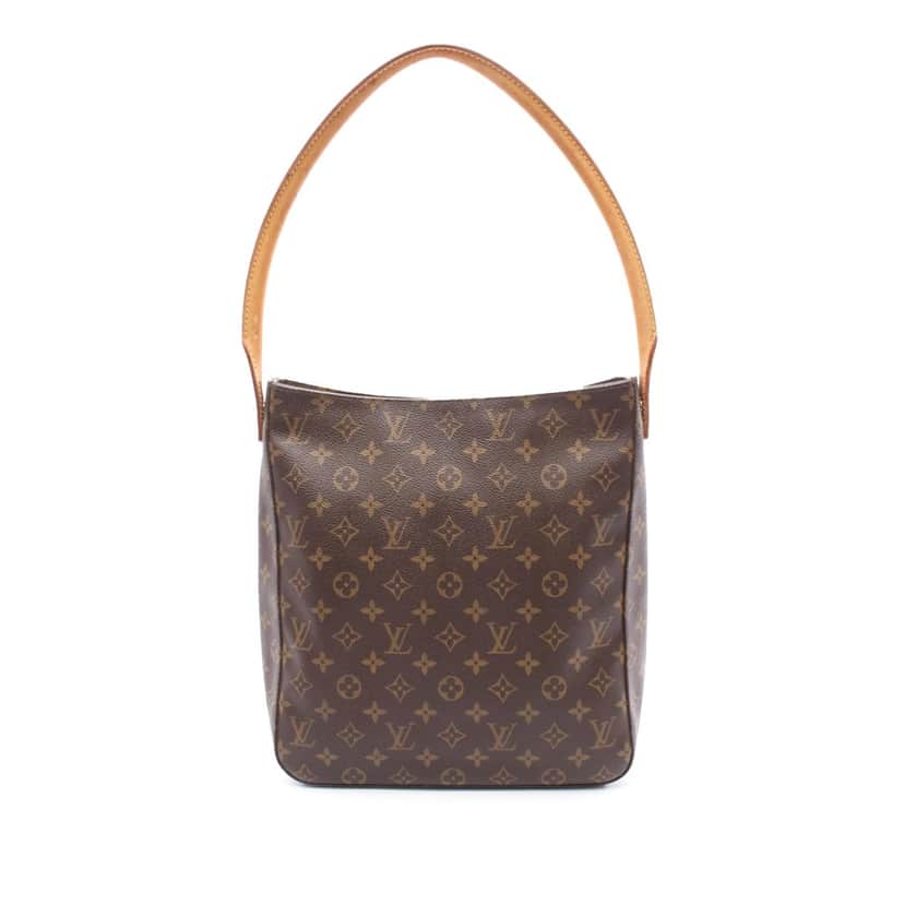 Louis Vuitton Monogram Looping GM Brown Canvas Good condition - Front View