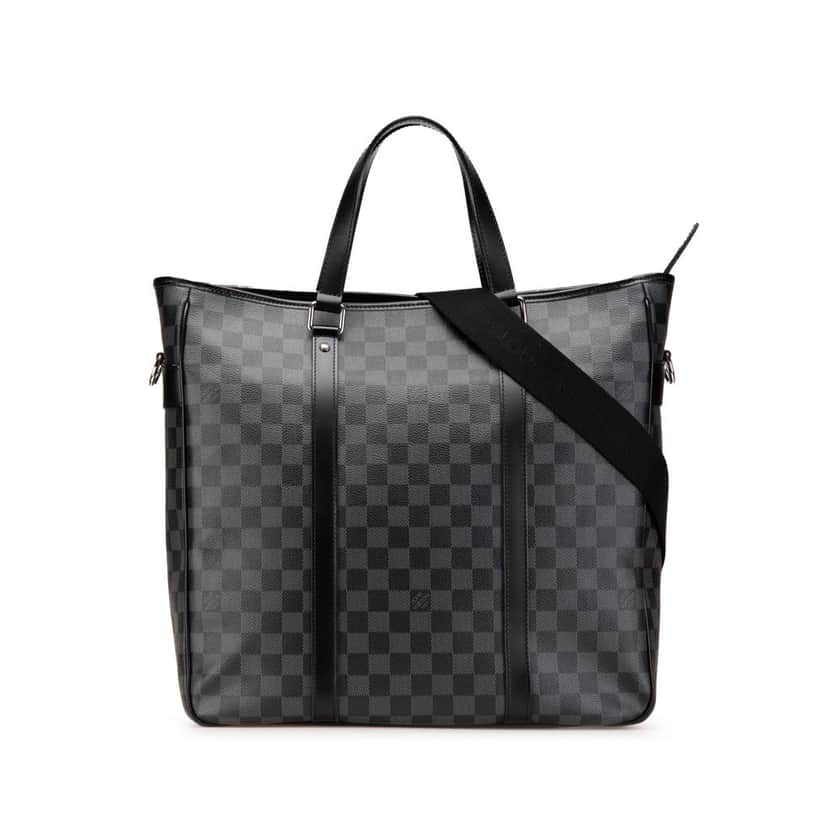Louis Vuitton Damier Graphite Tadao PM Black Canvas Good condition - Front View