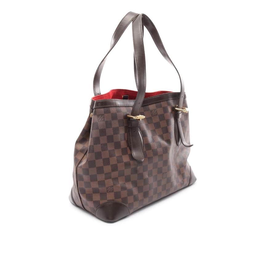 Louis Vuitton Damier Ebene Hampstead MM Brown Canvas Good condition - Front View