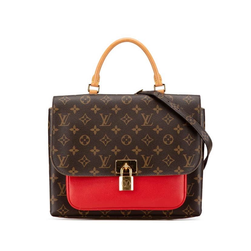 Louis Vuitton Monogram Marignan Brown Canvas Good condition - Front View
