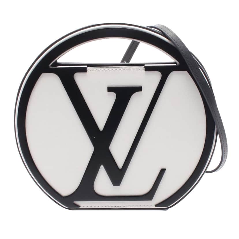 Louis Vuitton Leather Around Me PM White Leather Good condition - Front View