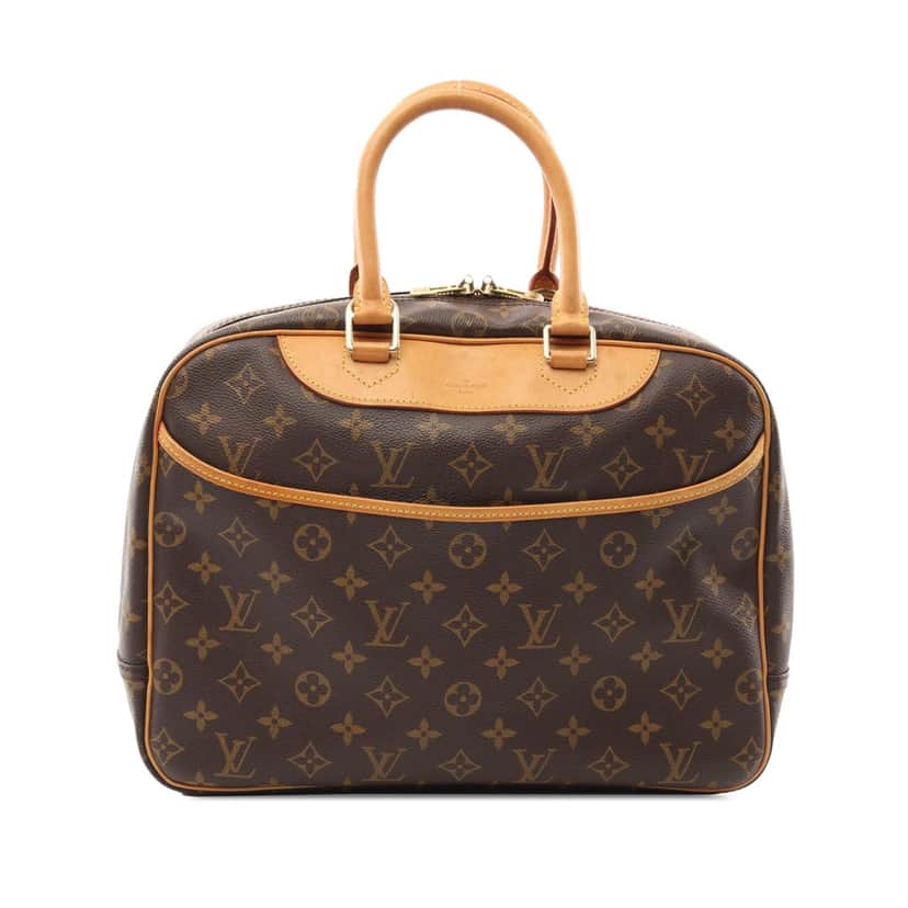 Louis Vuitton Monogram Deauville Brown Canvas Good condition - Front View