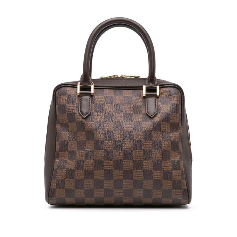 Louis Vuitton Damier Ebene Brera Brown Canvas Good condition - Front View