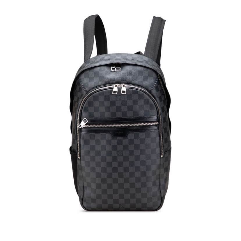 Louis Vuitton Damier Graphite Michael Black Canvas Good condition - Front View