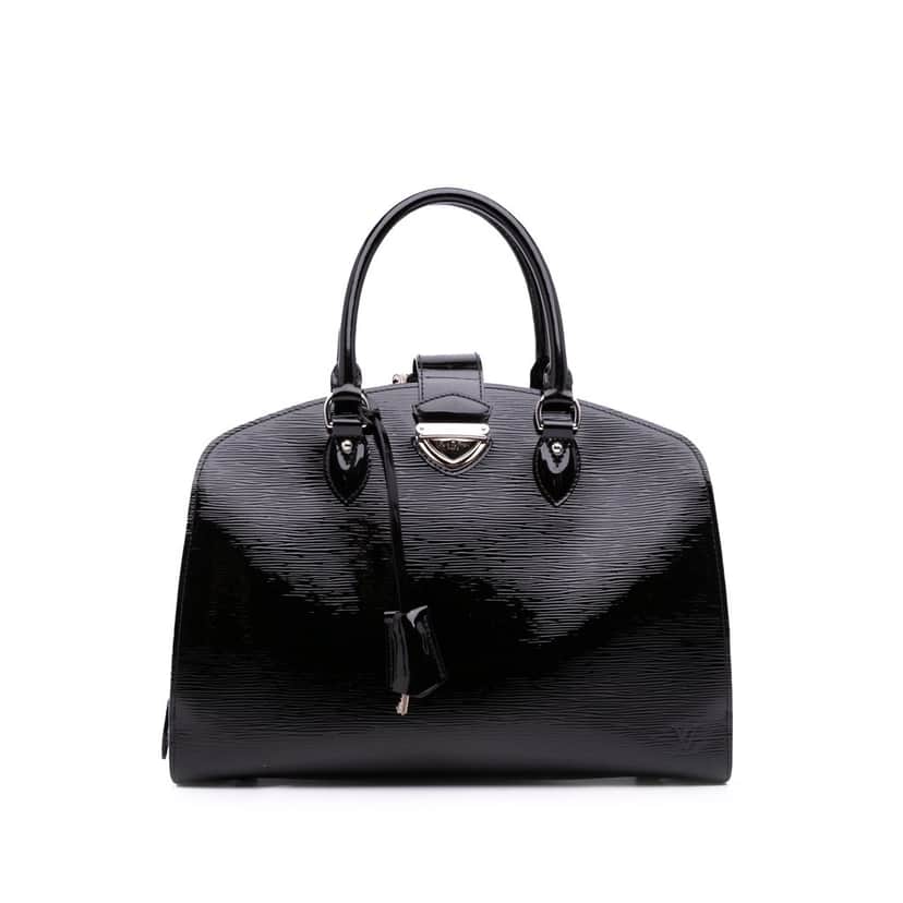 Louis Vuitton Electric Epi Pont Neuf GM Black Leather Good condition - Front View