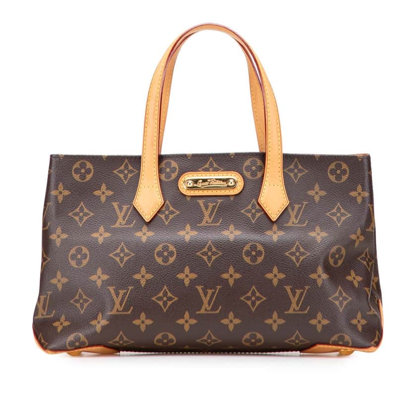 Louis Vuitton Monogram Wilshire PM Brown Canvas Good condition - Front View