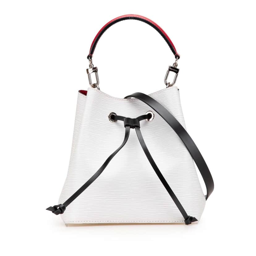 Louis Vuitton Epi Neonoe BB White Leather Good condition - Front View