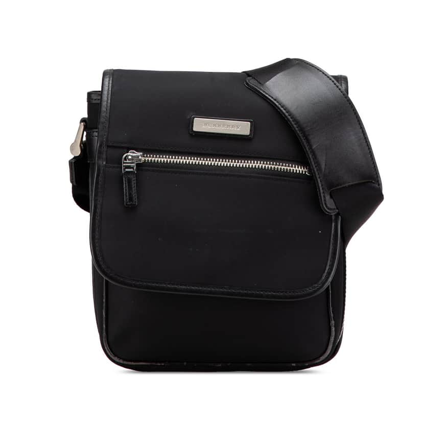 Burberry Nylon Crossbody Black Good condition - Front View