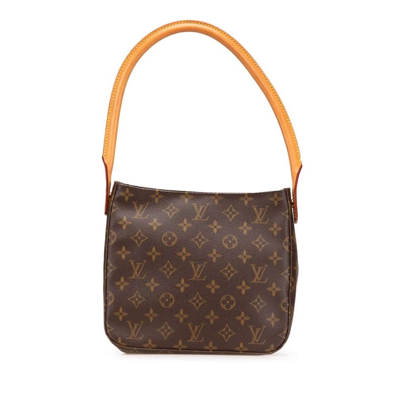 Louis Vuitton Monogram Looping MM Brown Canvas Good condition - Front View